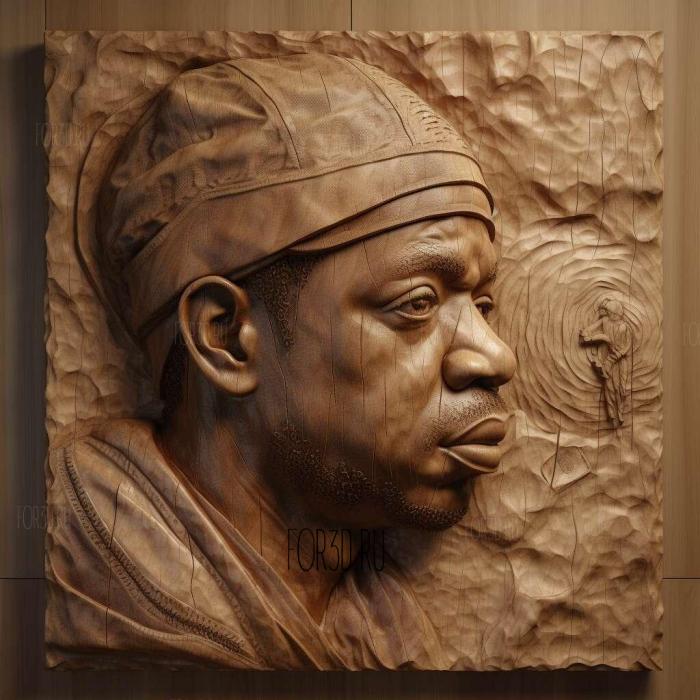 Allen Iveron 1 stl model for CNC